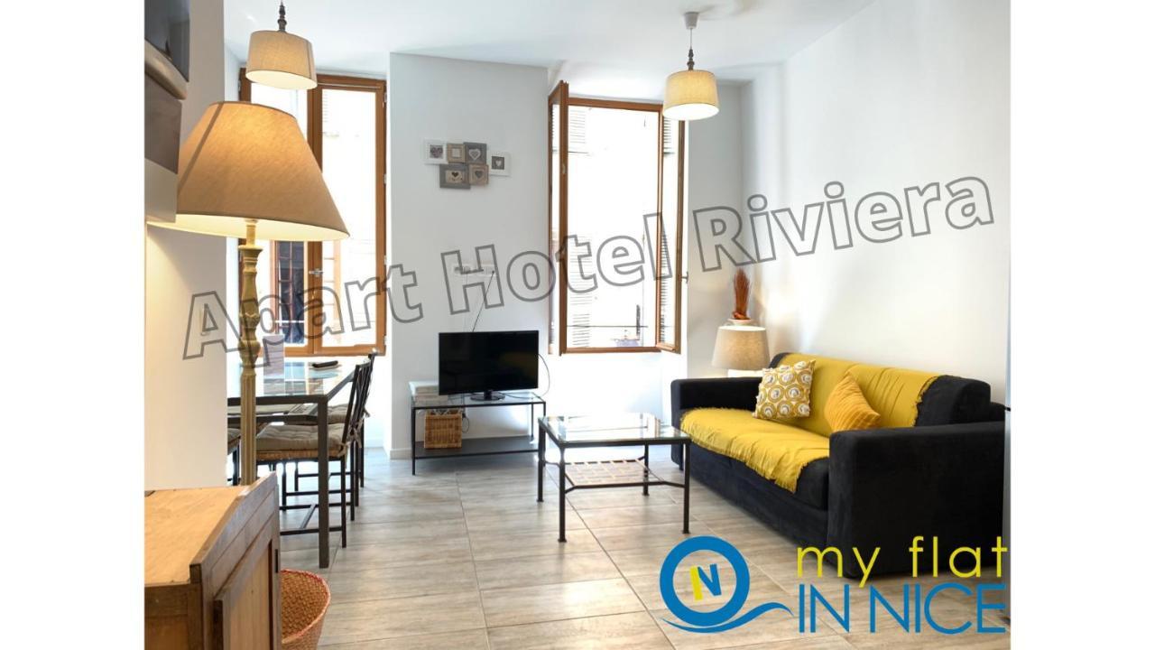 Aparthotel Riviera - Barillerie 12 - Vieille Ville 1Mn Plage - Appartement 2 Pieces Ac Nice Ngoại thất bức ảnh