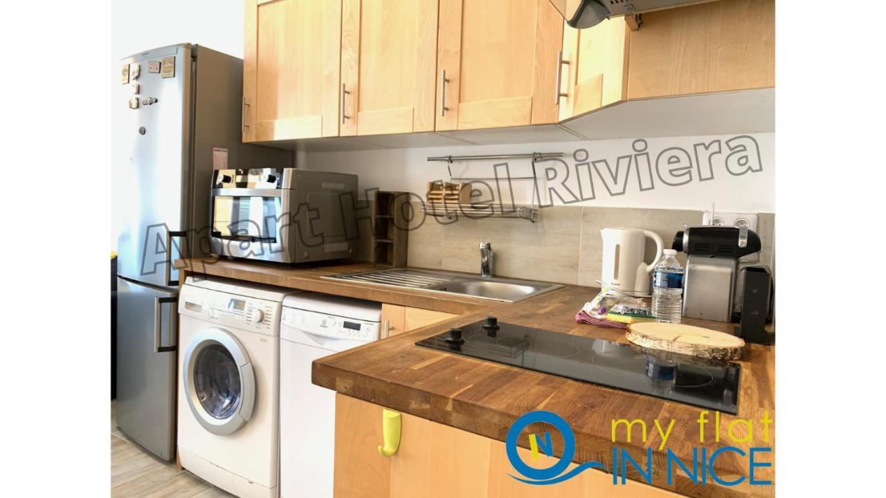 Aparthotel Riviera - Barillerie 12 - Vieille Ville 1Mn Plage - Appartement 2 Pieces Ac Nice Ngoại thất bức ảnh