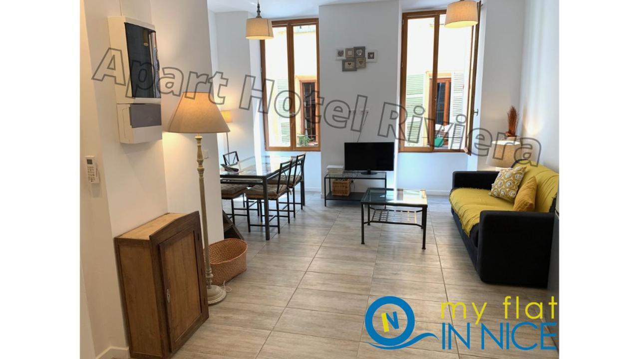 Aparthotel Riviera - Barillerie 12 - Vieille Ville 1Mn Plage - Appartement 2 Pieces Ac Nice Ngoại thất bức ảnh