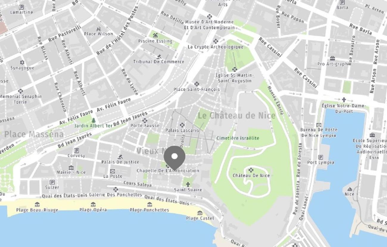 Aparthotel Riviera - Barillerie 12 - Vieille Ville 1Mn Plage - Appartement 2 Pieces Ac Nice Ngoại thất bức ảnh